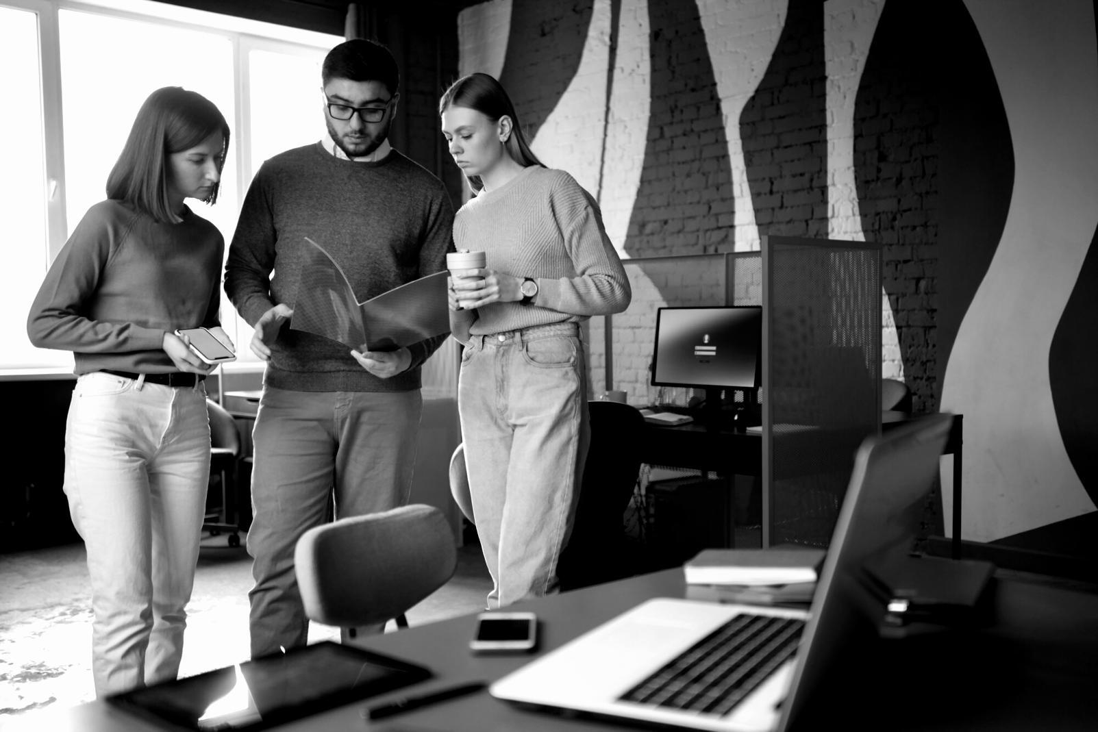 One-on-one consultation in comfortable office setting